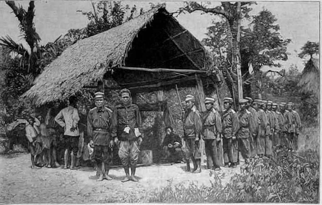 Siamese Army in Laos 1893